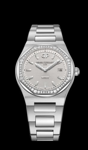 Girard-Perregaux Laureato 34 Quartz Stainless Steel / Diamond / Silver