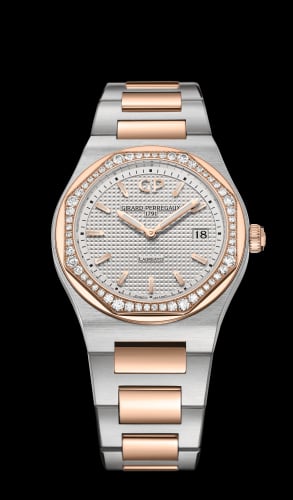 Girard-Perregaux Laureato 34 Quartz Stainless Steel / Pink Gold / Diamond / Silver