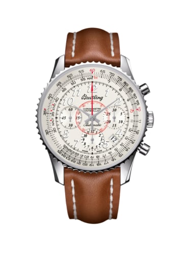 Breitling Montbrillant 01 Stainless Steel / Mercury Silver / Calf