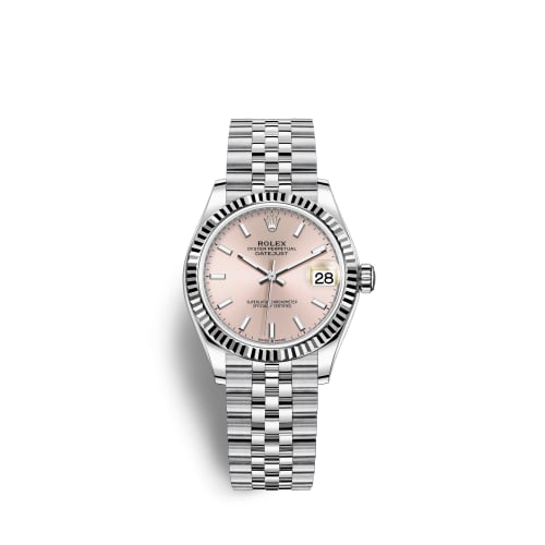 Rolex Datejust 31 Stainless Steel Fluted / Jubilee / Pink