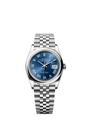 Rolex Datejust 36 Stainless Steel - Domed / Blue Roman / Jubilee