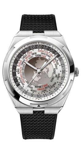 Vacheron Constantin Overseas World Time Silver