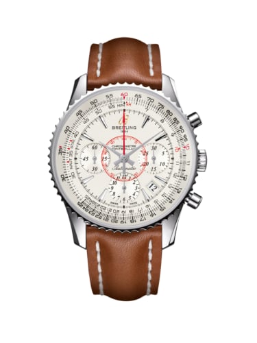 Breitling Montbrillant 01 Stainless Steel / Mercury Silver / Calf