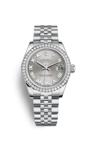 Rolex Datejust 31 Stainless Steel Diamond / Jubilee / Rhodium - Roman