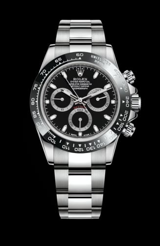 Rolex Cosmograph Daytona Steel / Cerachrom / Black