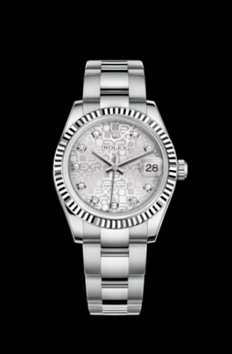 Rolex Datejust 31 Stainless Steel Fluted / Oyster / Silver Computer