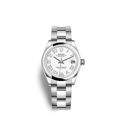 Rolex Datejust 31 Stainless Steel / Oyster / White - Roman