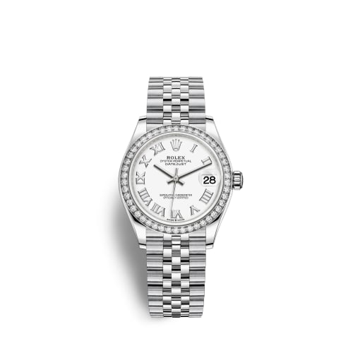 Rolex Datejust 31 Stainless Steel Diamond / Jubilee / White - Roman