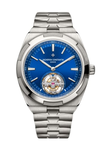 Vacheron Constantin Overseas TourbillonTitanium / Blue