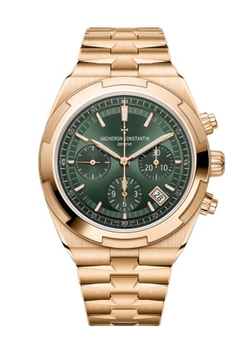 Vacheron Constantin Overseas Chronograph Pink Gold / Green