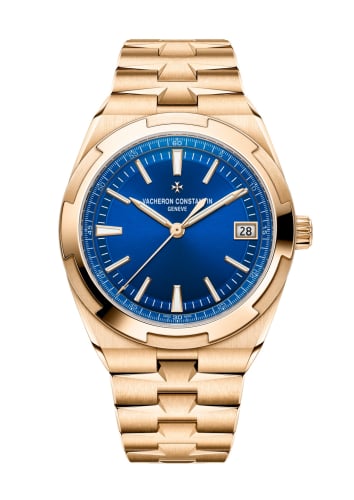 Vacheron Constantin Overseas Date Pink Gold / Blue