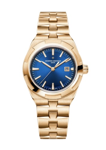 Vacheron Constantin Overseas Automatic 35 Pink Gold / Blue / Bracelet