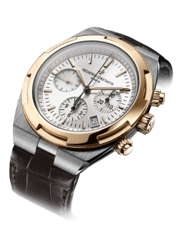 Vacheron Constantin Overseas Chronograph Stainless Steel / Pink Gold / Silver