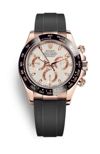 Rolex Cosmograph Daytona Everose / Cerachrom / Ivory / Oysterflex