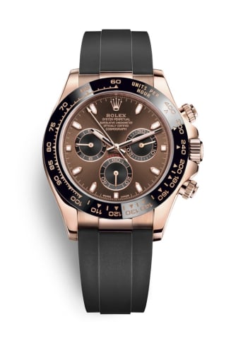 Rolex Cosmograph Daytona Everose / Cerachrom / Chocolate / Oysterflex