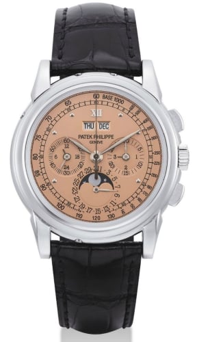 Patek Philippe Perpetual Calendar Chronograph 5970 Platinum / Pink
