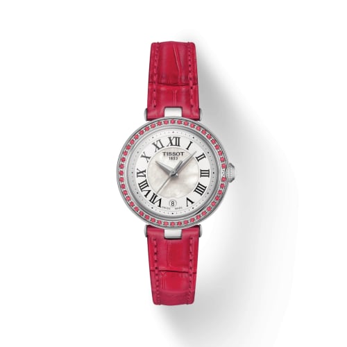 Tissot Bellissima Small Lady Stainless Steel - Topaz / MOP / Bracelet