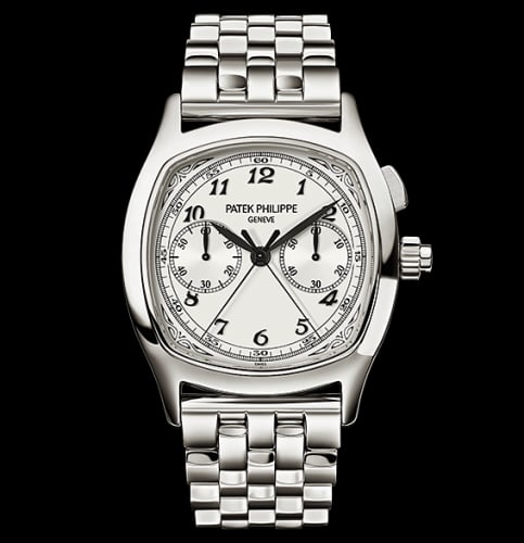 Patek Philippe Split-Seconds Chronograph 5950 Stainless Steel / Silver / Bracelet