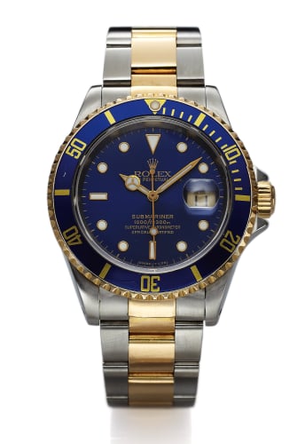 Rolex Submariner Date 16613 Blue Tritium