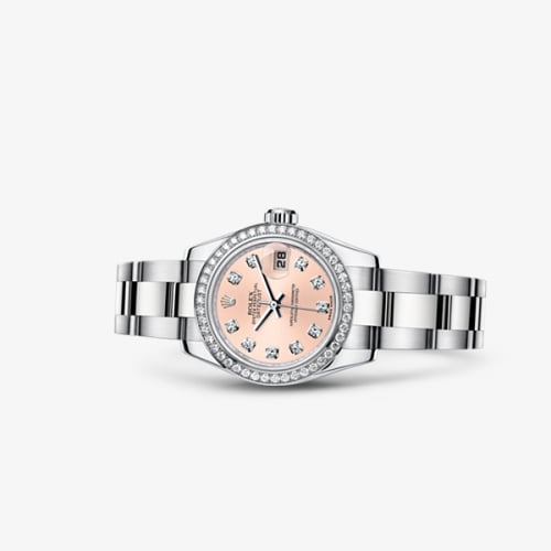 Rolex Lady-Datejust 26 Diamond Pink Diamond Oyster