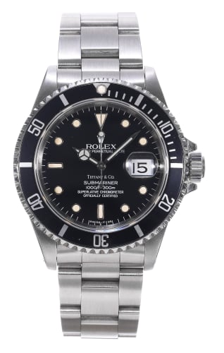 Rolex Submariner Date 16610 Tritium Tiffany