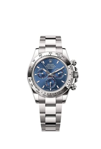 Rolex Cosmograph Daytona White Gold / Blue / Oyster