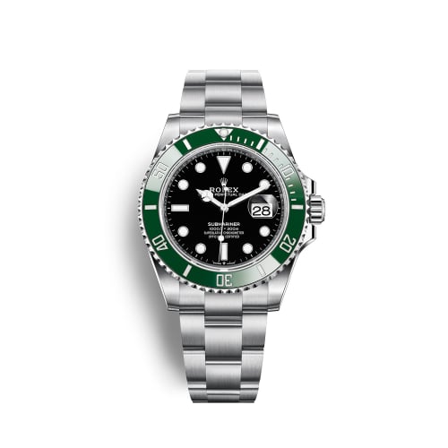 Rolex Submariner Date 41 Stainless Steel / Black / Green Cerachrom