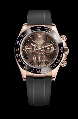 Rolex Cosmograph Daytona Everose / Cerachrom / Chocolate / Oysterflex