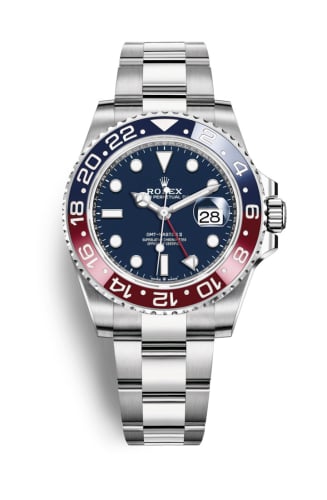 Rolex GMT-Master II White Gold / BLRO / Blue