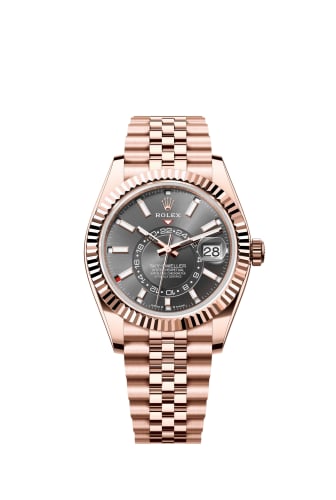 Rolex Sky-Dweller Everose / Slate / Jubilee