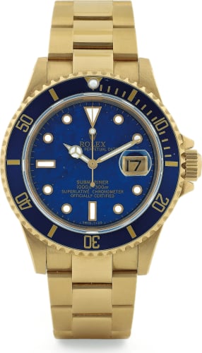 Rolex Submariner 16618 Lapis