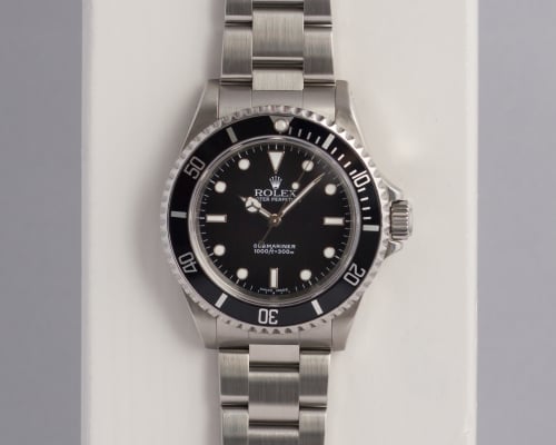 Rolex Submariner No-Date / Stainless Steel / Black