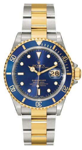 Rolex Submariner Date 16613 Blue Tritium