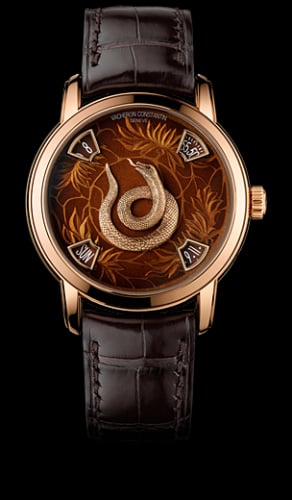Vacheron Constantin Métiers d'Art The Legend of the Chinese Zodiac Year of the Snake Pink Gold
