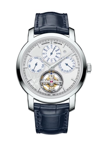 Vacheron Constantin Traditionnelle Tourbillon Perpetual Calendar Platinum / Silver
