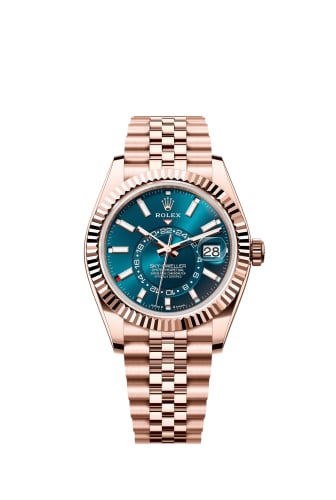 Rolex Sky-Dweller Everose / Blue / Jubilee