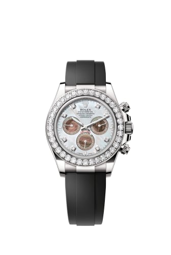 Rolex Cosmograph Daytona White Gold - Diamond / Panda MOP - Diamond / Oysterflex