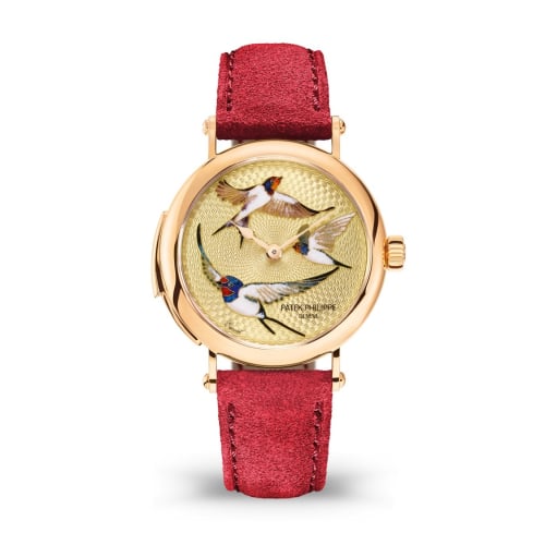 Patek Philippe Minute Repeater 7000 Rose Gold / Swallows in Flight