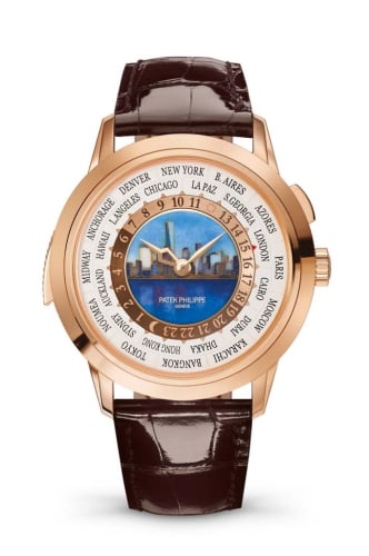 Patek Philippe World Time Minute Repeater Rose Gold / New York Daytime