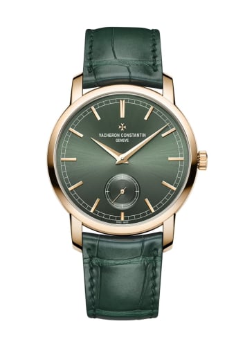 Vacheron Constantin Traditionnelle Small Seconds Pink Gold / Green