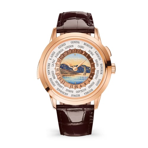 Patek Philippe World Time Minute Repeater Rose Gold / Lavaux / Beijing