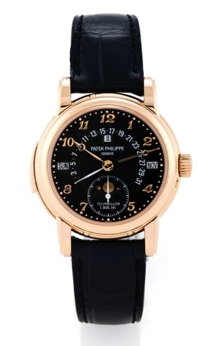 Patek Philippe Tourbillon Minute Repeater Perpetual Calendar 5016R Black