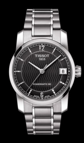 Tissot Powermatic 80 Lady Titanium / Black