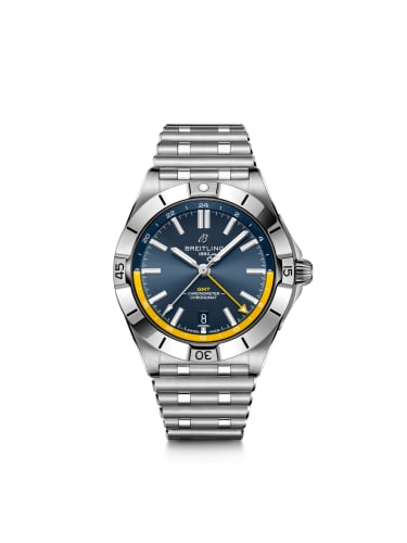 Breitling Chronomat 40 GMT Stainless Steel / Blue / China