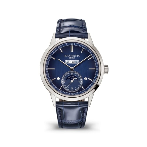 Patek Philippe Perpetual Calender 5236 Platinum / Blue
