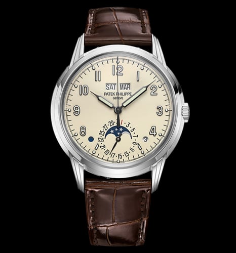 Patek Philippe Perpetual Calendar 5320 White Gold / Cream