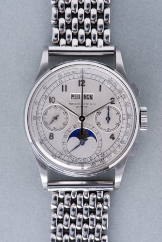 Patek Philippe Perpetual Calendar Chronograph 1518 Stainless Steel