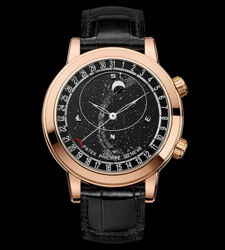 Patek Philippe Celestial 6102 Rose Gold / Black