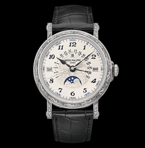 Patek Philippe Perpetual Calendar 5160 White Gold / Silver