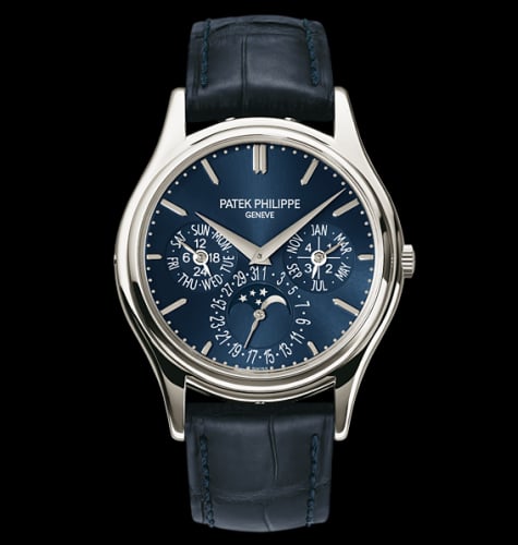Patek Philippe Perpetual Calendar 5140 Platinum Blue